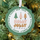 Search for holly jolly christmas tree decorations Vintage