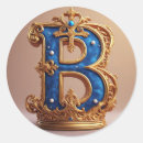Search for gold letter b stickers Blue