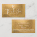 Search for company logo thank you cards Black and white