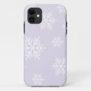 Search for purple snowflake iphone cases White