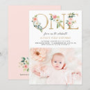 Search for foil 1st birthday invitations Elegant