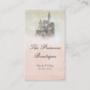 Search for castle business cards Fairytale