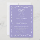 Search for lavender baby girl shower invitations Minimalist