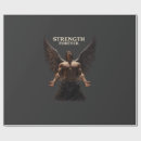 Search for motivational wrapping paper Strength