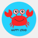 Search for happy crab stickers Animal