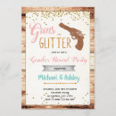 Search for guns or glitter invitations Reveal