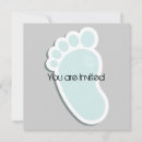 Search for footprint baby shower invitations Mother to be