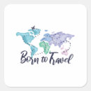 Search for travel wanderlust stickers Quote