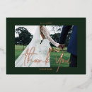 Search for real foil wedding thank you cards Modern