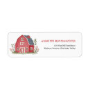Search for farm return address labels Birthday party