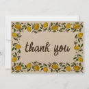 Search for lemon thank you cards Whimsical