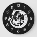 Search for dragon clocks Black and white