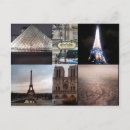 Search for louvre postcards Eiffel tower