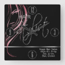 Search for girly clocks Black