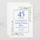 Search for 45th anniversary invitations Forty fifth