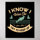 Search for water ski posters Snow