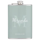 Search for sage green flasks Initial