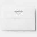 Search for unique wedding envelopes Simple