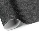 Search for gothic wrapping paper Black roses