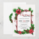 Search for traditional christmas invitations Elegant