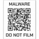 Search for surveillance stickers Warning