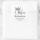 Search for anniversary wedding stickers 25th