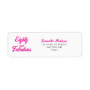 Search for eighties return address labels For her
