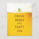 Search for beers postcards Party