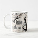 Search for vintage newspaper mugs Abstract