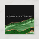 Search for green and gold business cards Typography