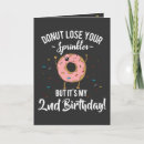 Search for donut birthday cards For kids