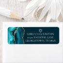 Search for gold star return address labels Star of david