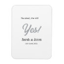 Search for engagement magnets She said yes