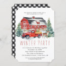 Search for barn christmas invitations Farmhouse