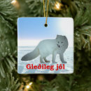 Search for arctic fox christmas tree decorations Alaska