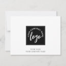 Search for logo note cards Simple