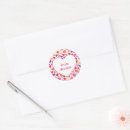 Search for round valentine stickers Watercolor