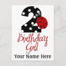 Search for 2nd birthday postcards Second