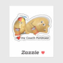 Search for vegetable face stickers Potato