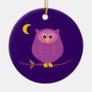 Search for vintage owl christmas tree decorations Retro