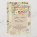 Search for vintage toys baby shower invitations Floral