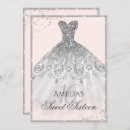Search for dressed as princess invitations Silver