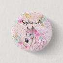 Search for unicorn badges Girly
