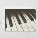 Search for piano keys invitations Classical