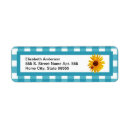 Search for summertime return address labels Cute