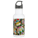 Search for sugar skull water bottles Halloween