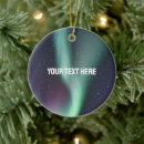 Search for northern lights christmas tree decorations Nature