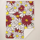 Search for daisy blankets Red