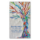 Search for teacher magnetic business cards Yoga instructor