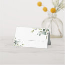 Search for dusty blue place cards Eucalyptus greenery
